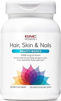 Women's Hair, Skin & Nails | Daily Multivitamin Blend | Biotin (3,000 mcg), Hyaluronic Acid, Vitamins C & E with Niacin | Added Antioxidants | Supports Womens Health and Beauty | 120 Caplets