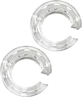 DXNQ 2 PCS Car Shock Absorber, Spring Bumper Rubber Auto Shock Buffer Power Cushion, Universal Automotive Suspension Shock Absorber A/B/C/D/E/F Type Spring Bumpers, Car Accessories (F Type)