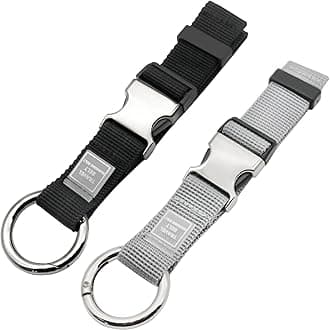 Add-A-Bag Luggage Strap Jacket Gripper, Luggage Straps Baggage Suitcase Belts Travel Accessories - Make Your Hands Free, Easy to Carry Your Extra Bags, (1x Black+1x Grey)