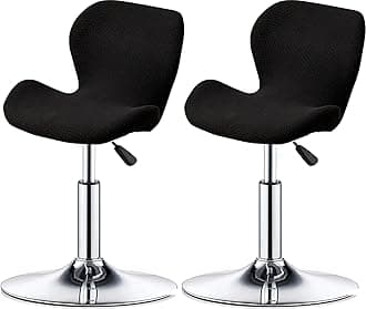 Bar Stool Cover Set of 2/4/6 Shell Back Adjustable Swivel Bar Stools Slipcover,Barstool Protector Covers for Dining Room Kitchen (Color : #3, Size : 2pcs)