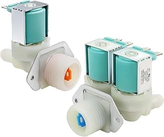 DC62-30312J & DC62-30314K Washer Cold and Hot Side Water Valve Kit Fit for Samsung Kenmore Washer - Repalce DC62-30314H 1810145 AP4204535 PS4209100 by Beaquicy