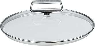 Castel'Pro Domed Glass Lids With Fixed Stainless Handle (8")