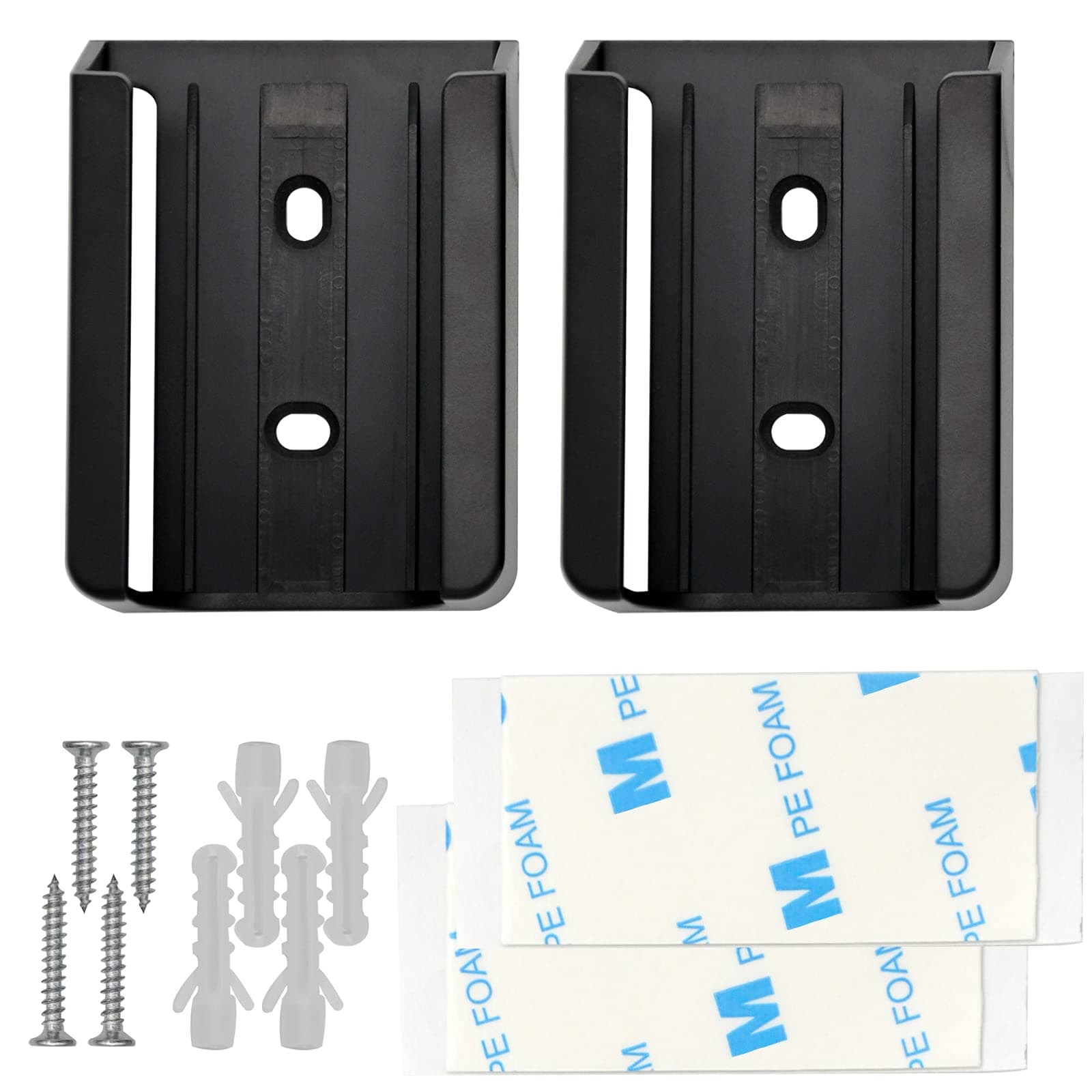 CENMING Ceiling Fan Remote Control Wall Mount Holder for Hampton Bay Home Decorators Collection Thermostatic Remote Model HD3 2AAZPHD3 KUJCE10320 TR222A 68108 98108 UC7225T (2 Pack)