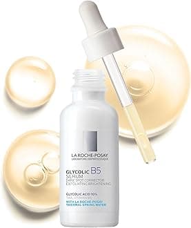 La Roche-Posay Glycolic Acid Serum with Tranexamic Acid, Kojic Acid and Vitamin B5, Reduces Dark Spots and Discoloration, Skin Tone Corrector to Brighten and Even Skin Tone