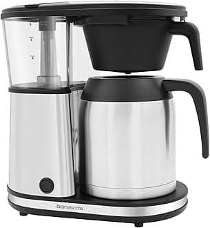 Bonavita BV1901TS 8-Cup Carafe Coffee Brewer, Stainless Steel