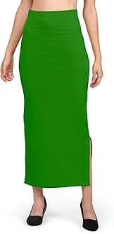 Mehrang Saree Shapewear Petticoat For Women, Shape Wear For Sarees Large Maroon …