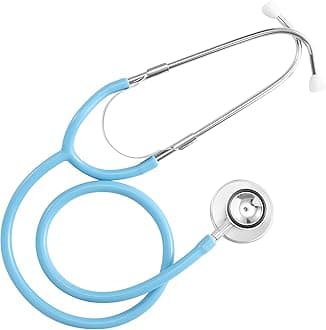 TRIXES Blue Stethoscope – Kids Toy & Halloween Fancy Dress Costume – Educational Childrens Toys Pretend to be a Vet, Dentist, Doctor & Nurse – Children Role Play Dressing Up Accessories Medical Outfit