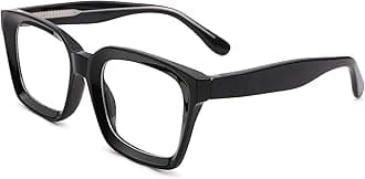 COASION Classic Non-prescription Clear Lens Eyeglasses for Women Thick Square Frame Eyewear