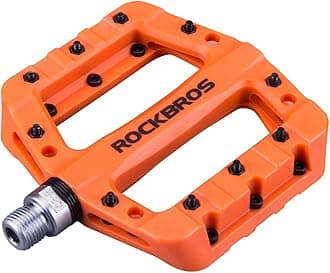 ROCKBROS MTB Pedals Mountain Bike Pedals Lightweight Nylon Fiber Bicycle Platform Pedals for BMX MTB 9/16"