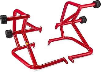 BIZEN RE Interceptor 650/ Continental GT 650 Premium Crash Guard/Engine Guard with Frame Sliders - Red
