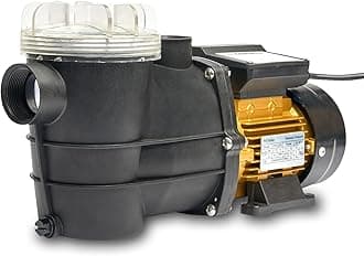 XtremepowerUS 3/4HP 2,400GPH High Flow Pond DIY Self Priming for Above Ground Swimming Pool Pump Strainer Basket 1.5" NPT Inlet/Outlet