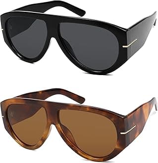 Oversized Retro Aviator Sunglasses Womens Mens 70s Classic Vintage Sun Glasses AR82227