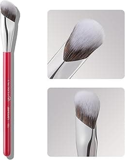 Albeaut Under Eye Concealer Makeup Brush Angled Nose Contour Brush Small Foundation Make up Tool