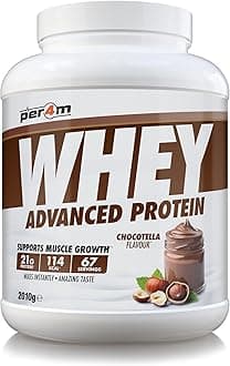 Per4m Protein Whey Powder | 67 Servings of High Protein Shake with Amino Acids | for Optimal Nutrition When Training | Low Sugar Gym Supplements (Chocotella, 2010g)