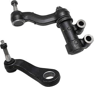 Steering Kit Idler Arm & Bracket Assembly Pitman Arm Compatible with 2011-2019 Chevrolet Silverado 2500 HD Silverado 3500 HD GMC Sierra 2500 HD Sierra 3500 HD
