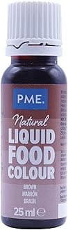 PME 100% Natural Food Colouring - Brown 25 g