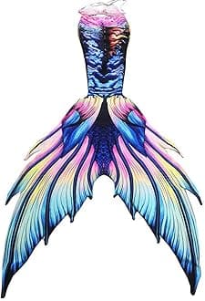 Lovely MermaidFabulous Mermaid Dress for Women - Adult Mermaid Costume with No Flipper Beach Swimsuits