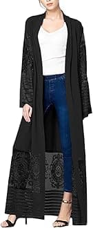 WSPLYSPJY Embroidered Women Open Abaya Muslim Dress Islamic Cardigan Dubai Kaftan Robe