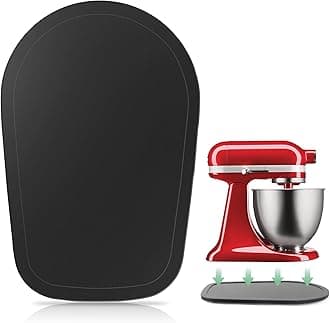 Mixer Slider Compatible with Kitchen aid Mini 3.5 Qt Tilt-Head Stand Mixe - Kitchen Countertop Storage Mover Sliding Caddy for Kitchen Aid Artisan Mixer (3.5 QT - Black)