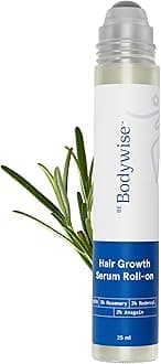 Hair Growth Serum (Roll On) 3% Redensyl & 2% Anagain Hair Fall Control Serum For Women & Men Promotes Hair Growth & Stimulates Hair Follicles For All Hair Types Rosemary 25 ml (Pack of 1)