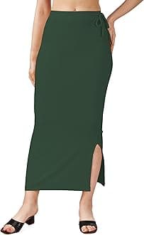 Mehrang Microfiber Saree Shapewear Petticoat for Women, Cotton Blended Shape Wear Dress for Saree