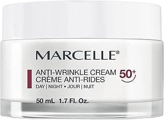MARCELLE Anti-Wrinkle Cream, Ages 50+, 1.7 ounces