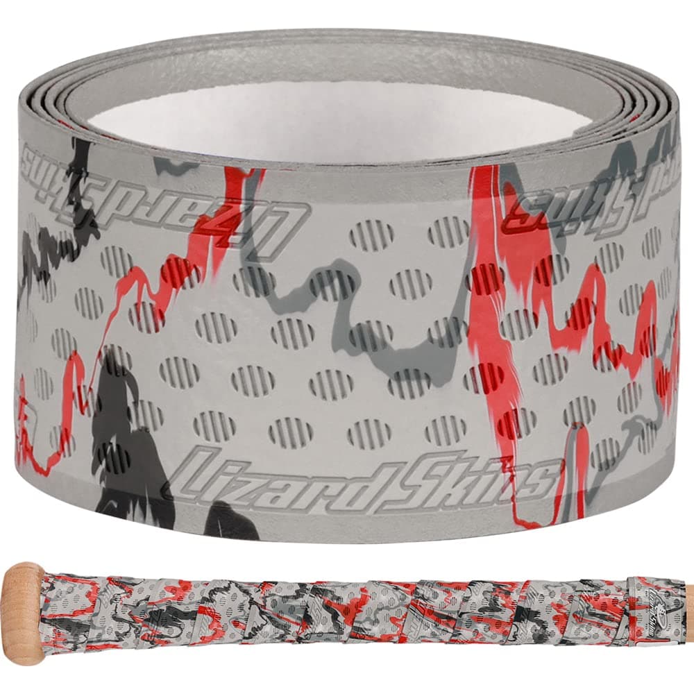 Lizard Skins DSP Ultra 0.5mm Bat Grip – Next-Gen Durasoft Polymer Baseball & Softball Bat Tape (Blitz Camo)