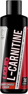 Noble Nature Liquid L Carnitine Form Cherry Charge Flavored : 450ml, 30 Servings - Enhanced with Pantothenic Acid