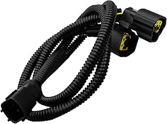 ULZOZN Car Horn One-to-Two Converter Wiring Fit for Kia Forte Carnival Borrego Hyundai Elantra Sonota Tucson, Y Type Horn Adapter Wiring Harness