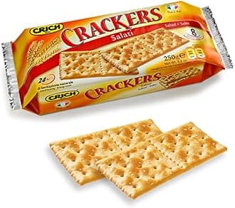 Crich Salted Crackers 8 Pack 250g