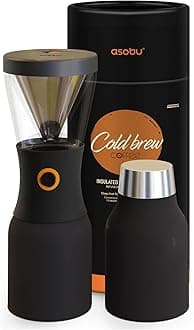 Asobu cold brew coffee maker, black, kb900