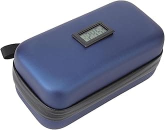 Sorandy Insulin Cooler Travel Case, Mini Insulin Cooler Bag, Diabetic Travel Case with Heat Insulation Temperature Display Portable Water Resistant Insulated Diabetic Organizer