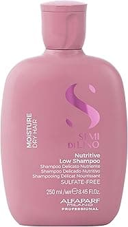 Semi Di Lino Moisture Nutritive Sulfate Free Shampoo for Dry Hair - Paraben and Paraffin Free - Safe on Color Treated Hair - Professional Salon Quality
