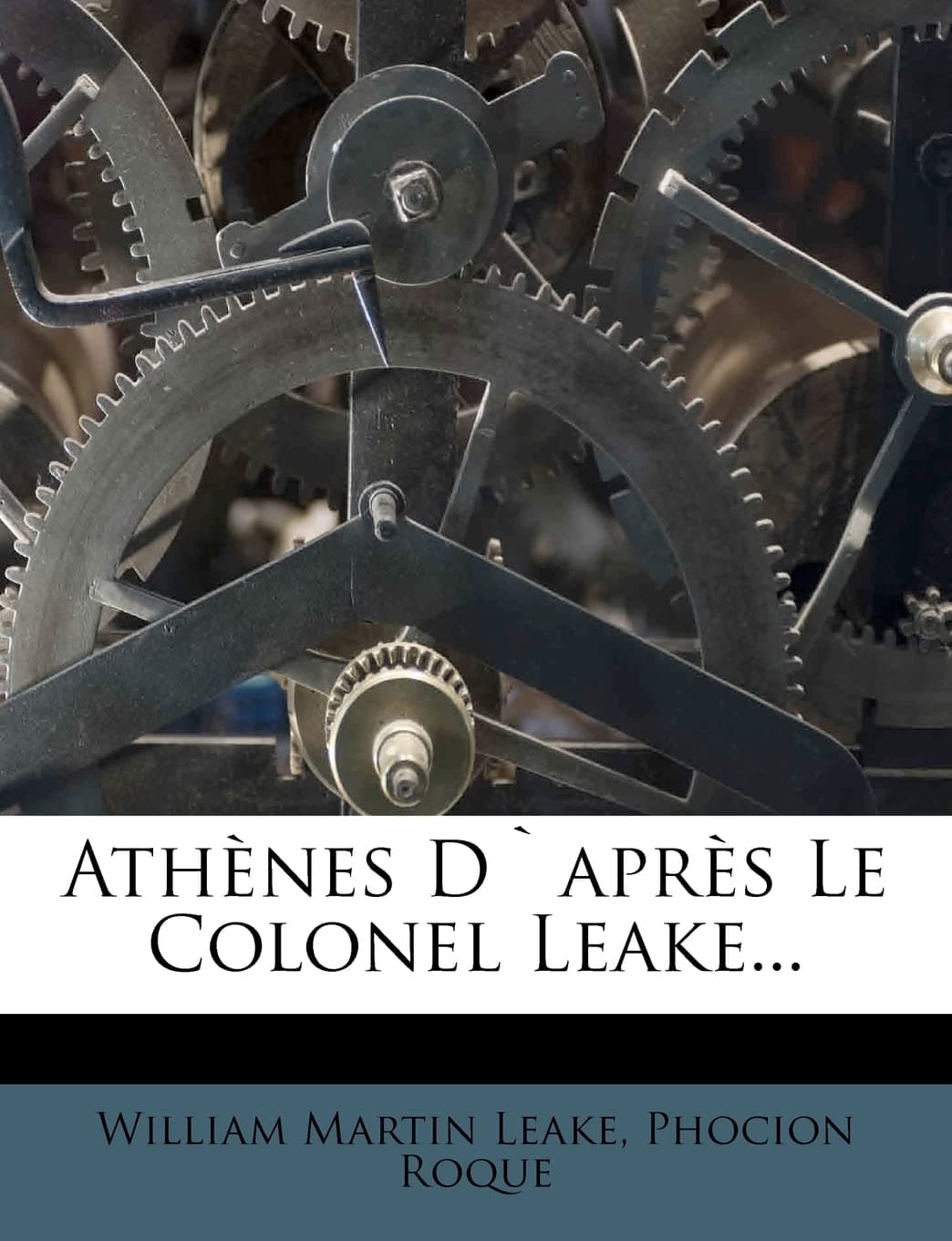 Athnes D`aprs Le Colonel Leake...