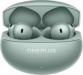 Buds 4 TWS Earbuds with Upto 55dB Real-time ANC, Adaptive Mode, Dual Drivers with DACs, 3D Audio, Upto 45hrs Music Playback, ,Dual-Device connectivity, 47ms Low Latency, Zen Green