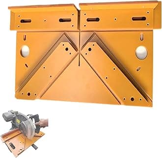 45-Degree Angle Cutting Guide for Door and Window Frame Cladding, 45 Degree Featherboard Bevel Cut Fence Table Saw Accessories, Universal Saw Guide for Circular for Auxiliary Woodworking Tools
