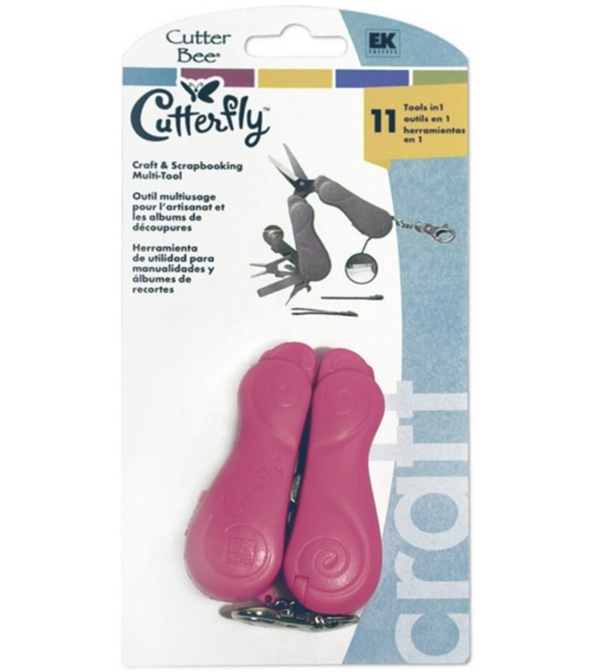 EK Success Cutterfly Craft & Scrapbooking Multi-Tool-11 Tools In 1