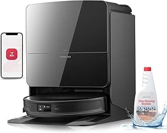 Saros 10R Robot Vacuum and Mop with Official Floor Cleaning Solution