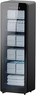 Hot Towel Warmer, Towel Heater, Disinfection Cabinet, Multiple Sizes, for Bathroom, for SPA, Barbershop, Hotel(Large)