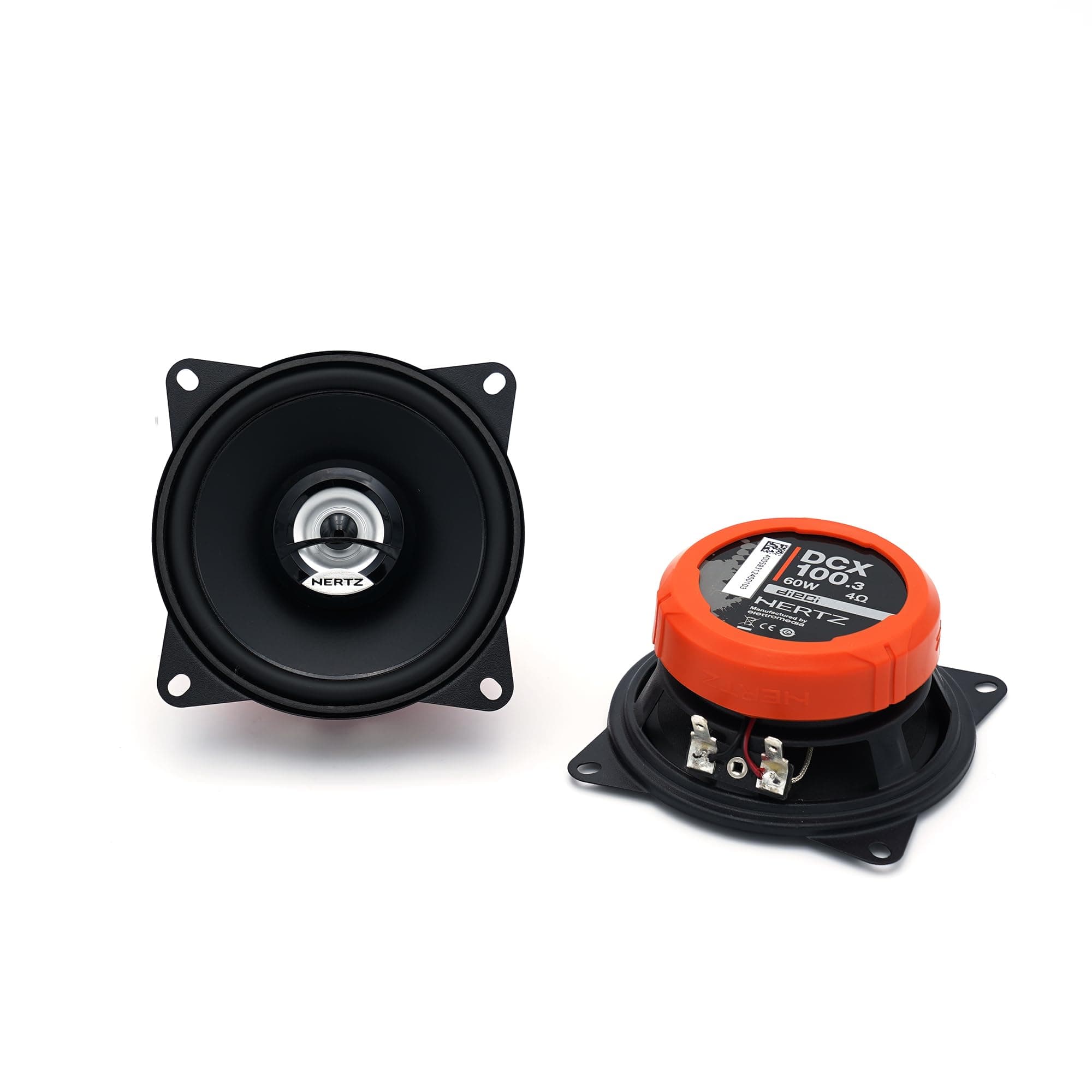Hertz DCX 100.3 – 100 mm 2-way coaxial speaker with 15 mm PEI tweeter, 60...