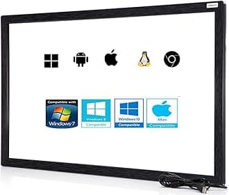 Chengying 24 inch Multi-Touch 10 Point Infrared Touch Frame, ir Touch Panel, Infrared Touch Screen Overlay …