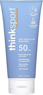 Thinksport Sunscreen SPF 50+, 6 Ounce