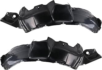 TRQ Inner Fender Liner Set Compatible with 2006-2007 Toyota Highlander TO1250113 TO1251115