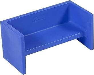 Children's Factory Adapta-Bench, CF910-029 Blue, Kids Flexible Seating, Classroom, Preschool and Daycare Furniture, Indoor or Outdoor Toddler Chairs
