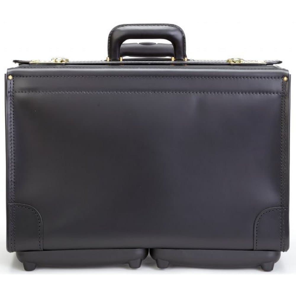 Korchmar Mobile Maximizer Wheeled Leather 20" Catalog Case