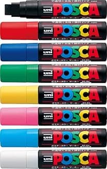 UNI POSCA PC-17K "Full Range 8 Colors"