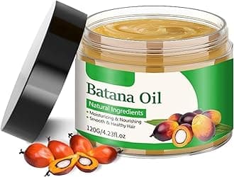 Azonee 100% Organic Raw Batana Oil, Moisturizing Pure Batana Oil, Nourishes Damaged Hair, Vegan Natural Hair Care for Men and Women, Aceite de Batana for Hair Loss (4.23 oz)