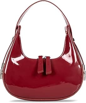 Shoulder Bag Crescent Retro Y2k Hobo Handbags 90s Underarm Purse Bag Fashion Clutch Purses for Women