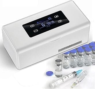Portable Insulin Refrigerator, Medicine Cooler Case, 345.6 cc Capacity