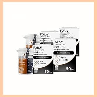 FORA Test N'GO Advance/Test N'GO Advance Voice Blood Glucose Test Strips – 50 ct | Cost-Effective & Accurate Blood Sugar Testing (4)